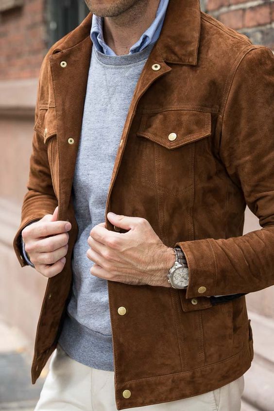 chaqueta de piel