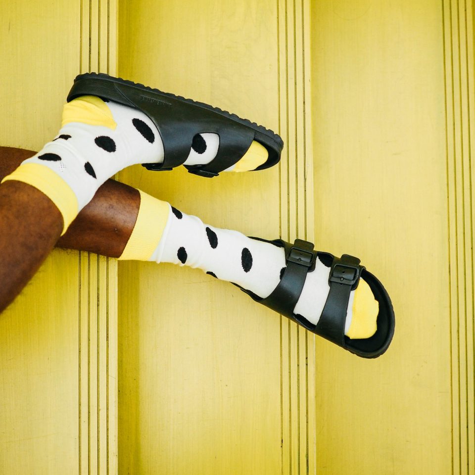 calcetines con sandalias