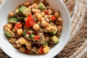 ensalada con garbanzo